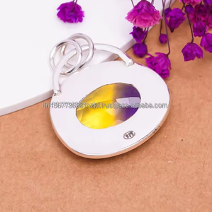 Venta caliente facetado ametrino colgante hecho a mano joyería de piedras preciosas colgante facetado joyería de diseño de joyería curativa regalo personalizado - Product Image 6