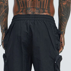 Pantalones cortos tipo cargo para hombre, perfectos para el verano, diseño de alta calidad con bolsillos y cintura elástica para mayor comodidad, ropa informal y moderna. - Product Image 6