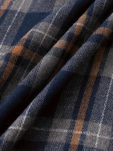 Camisa a Cuadros Premium para Hombre, Estilo Casual, Manga Larga, Mezcla de Algodón Twill, Moda Urbana, OEM, ODM, Logotipo Personalizado - Product Image 5