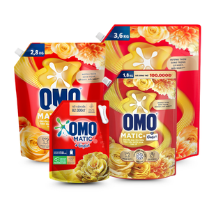 Detergente Líquido OMO Matic Plus Todo en Uno para Lavadoras de Carga Superior, Suavizante y Limpiador, Venta al por Mayor - Product Image 1