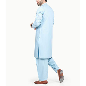 Shalwar Kameez léger pour homme, couture de qualité supérieure, vêtement traditionnel confortable pour l'été et les activités quotidiennes - Product Image 2