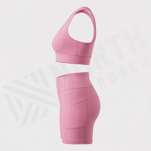 Conjunto de Yoga para Mujer, Sublimado, Sexy, de Secado Rápido, Ropa Deportiva, Ropa de Gimnasio, Ropa Atlética, Trajes de Ejercicio - Product Image 3