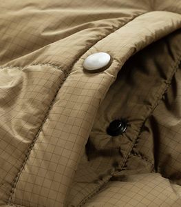 Chaqueta Acolchada Gruesa Impermeable con Cuello Alto Clásico de Invierno, Diseño OEM ODM Personalizado, Camuflaje, Cierre Largo Informal para Hombre - Product Image 4