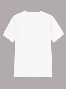 เสื้อยืดคอกลมแขนสั้นผู้ชาย ผ้าคอตตอน 100% ทรงปกติ สไตล์ลำลอง สำหรับใส่ในชีวิตประจำวัน - Product Image 2
