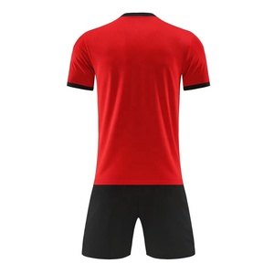 Venta al por Mayor de Camisetas de Fútbol Personalizadas para Niños, Transpirables, 100% Poliéster |   Uniformes de Fútbol OEM |   Uniformes de Equipo Personalizados - Product Image 3