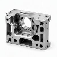 Pièces structurelles usinées CNC sur mesure à 5 axes, support mécanique en alliage d'aluminium, boîtier, cadre, composants de fraisage CNC de précision