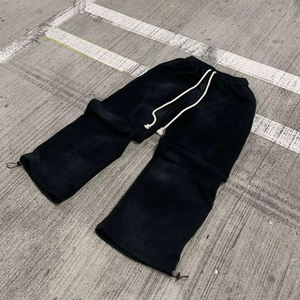 Custom <b>Polyester</b> Zip up Blank Oversized Reflective Waterproof Windproof Nylon Jacket and Track Pants <b>Jogger</b> Sets Nylon Tracksuit - Product Image 2