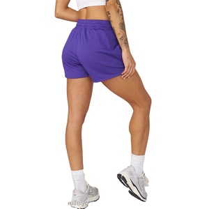 Custom Logo Summer Women Athletic Running Fitness <b>Boxer</b> Blank Plain Gym Sweat Shorts Women Lounge Basketball Sports Yoga Shorts - Product Image 4