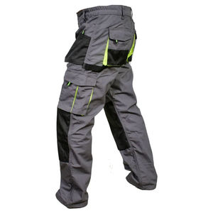 Enhanced Visibility Men's Workwear <b>Pants</b> Anti-Static <b>Thermal</b> Safety Trousers for Rain Outdoor Activities - Product Image 4
