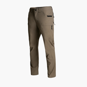 Men's Breathable Softshell Hunting Pants Solid Color Polyester Outdoor Wear Spring Season - Product Image 4