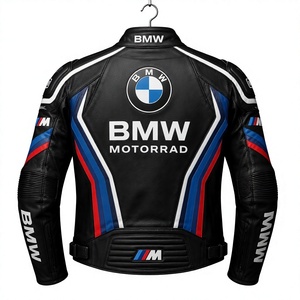 Men's Custom Super MotoCP Track Cowhide <b>Racing</b> <b>Jacket</b>/Chaqueta Leather Motorbike CE Level 2 Protection Made To Measure Approved - Product Image 3