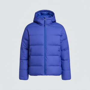 Chaqueta acolchada de streetwear al por mayor con tejido de nailon para colecciones de marcas de streetwear de talla grande - Product Image 1