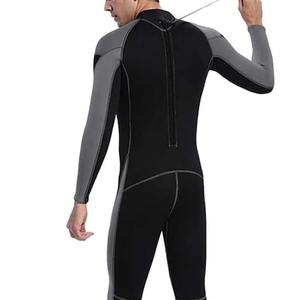 Combinaison de plongée intégrale en néoprène avec fermeture éclair dorsale, étanche, pour la plongée libre, le surf, la natation, service OEM, haute qualité, combinaison de natation pour homme, fitness - Product Image 3