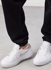 Premium Custom Black Women's Petite Contrast Folded Wide Leg Joggers Terry Fleece Soft Touch Sweatpants Women's Pants & <b>Trouser</b> - Product Image 5