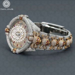 ชาร์ม_จิวเวลส์นาฬิกาข้อมือผู้ชายสุดหรู ตัวเรือนสแตนเลส กระจกแซฟไฟร์ หน้าปัดกลไกอนาล็อก ขนาด 40 มม. ระบบวันที่อัตโนมัติ แฟชั่น - Product Image 3