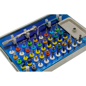 Kit de trephines manuelles en acier pour chirurgie, porte-fraise, irrigation, implantation, greffe d'os, usage médical chirurgical, dentisterie - Product Image 5