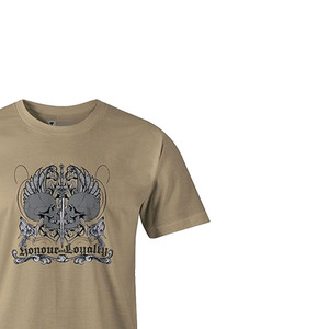เสื้อยืดแขนสั้นสีกากีสำหรับผู้ชาย คอกลม สไตล์ลำลอง ผ้าถัก 100% คอตตอน ทรงโอเวอร์ไซส์ เป็นมิตรกับสิ่งแวดล้อม ระบายอากาศได้ดี - Product Image 6