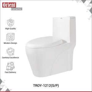 ผู้ส่งออกขายส่งสุขภัณฑ์แบบชิ้นเดียวติดตั้งบนพื้น ทำจากเซรามิกสีขาวคุณภาพดีที่สุด จากผู้ส่งออกชาวอินเดีย - Product Image 2