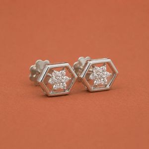 S925 Sterling Silver With <b>Moissanite</b> Diamond Elegant Modern <b>Earring</b> Jewelry for Women Gift - Product Image 2