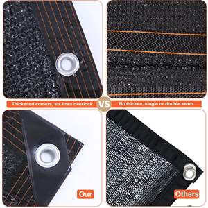 Vela de <span class=keywords><strong>Sombra</strong></span> de HDPE <span class=keywords><strong>para</strong></span> Jardín, Protección Solar Exterior, Toldo Impermeable, Cubierta Refrigerante <span class=keywords><strong>para</strong></span> Patio Trasero - Product Image 3