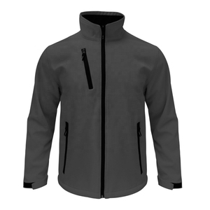 Men’s Performance Softshell Jacket Windproof Water Resistant Outdoor Hiking Travel Lightweight Fleece Lined Active Fit <b>Coat</b> - Product Image 6