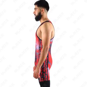 Singlets de lutte unisexes personnalisés conçus Singlet de lutte en gros Singlet de lutte léger à séchage rapide pour la vente en ligne - Product Image 5