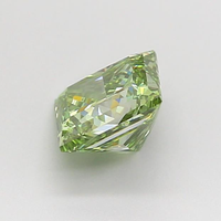 Diamante Dada de Lujo, Corte Princesa Verde Intenso, Diamante Cultivado en Laboratorio CVD de 1.00 Quilates, Certificado IGI, Joyería Fina