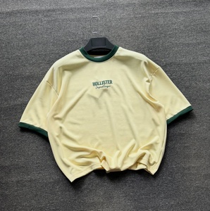 เสื้อยืดคอตตอนหนา ปักลายกราฟิกตามสั่ง ตะเข็บตัดกัน คอกลม จัดส่งรวดเร็ว - Product Image 1