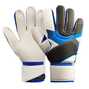 Meilleurs gants de gardien de but de football professionnels de haute qualité, vente en gros, entraînement, respirants, en cuir latex, couleurs et logo personnalisés OEM - Product Image 1