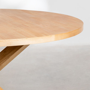 Modern Style Teak Wood <b>Dining</b> Table with <b>4</b> <b>Chairs</b> Outdoor Garden Furniture Rattan Synthetic <b>Chair</b> Design - Pollensa - Product Image 4