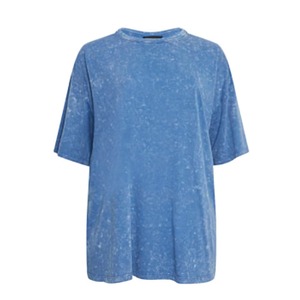 Prix de gros T-shirt homme sur mesure de haute qualité, délavé à l'acide, effet vieilli, 100% coton, style urbain, coupe classique, respirant - Product Image 2