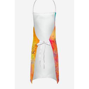 Unisex Large Multicolor Bullmastiff Hippie Dawg <b>Apron</b> for <b>Kitchen</b> Cooking Baking Crafts Gardening-for Adults Men and <b>Women</b> - Product Image 4