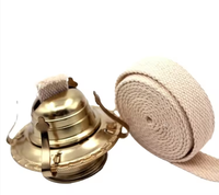 Mèches de lampe à huile en coton de haute qualité, durables, multidimensionnelles, 50 mm de large.