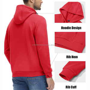 Sudaderas personalizadas de moda, transpirables, de talla grande, fabricadas en fábrica, con logotipo personalizado para hombre - Product Image 4
