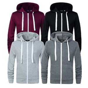 เสื้อฮู้ดสีขาวสำหรับผู้ชาย ทรงปกติ ผ้าถัก แขนยาว สีพื้น เรียบง่าย สวมใส่สบายในฤดูหนาว ระบายอากาศได้ดี เป็นมิตรกับสิ่งแวดล้อม - Product Image 4