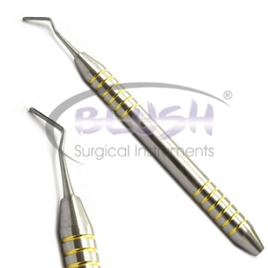 Set4 Stainless Steel Periodontal Manual Dental Periodontal Ligament Atraumatic Extraction Kit Reusable Class I By <b>Blush</b> Surgical - Product Image 3