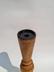 Porte-bougie en bois de luxe, nouveau design, fait main, accent décoratif - Product Image 5