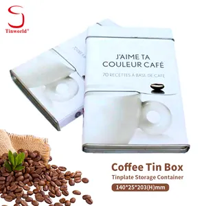 Manufacturing Coffee Metal Tins Food Grade Tin Can For Candy Coffee Packaging Tin Cans Supplier