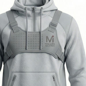 Hoodie Techwear Urbain Elite avec Harnais de Poitrine Modulaire par MALUZA INDUSTRIES Série Street Édition 2026 Performance Tactique Pro XL - Product Image 2