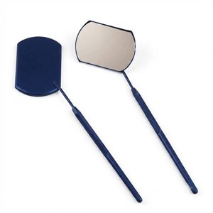 Stainless Steel Eyelash <b>Mirror</b> Accessories Eyelash Extension Large <b>Square</b> Mirrored Portable Makeup <b>Mirror</b> Wholesale Products - Product Image 1