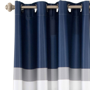 Cortinas de Estilo Simple con Combinación de Colores, Diseño Sólido de Primera Calidad, Material Duradero Personalizado para Hoteles - Product Image 2
