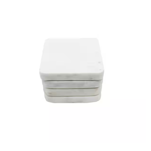 Premium Eco-Friendly <b>Marble</b> <b>Coaster</b> Set Modern Design Washable Durable Natural Stone Table <b>Coasters</b> for Home Decor - Product Image 3
