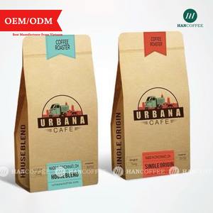 HANCOFFEE ข้อเสนอที่ดีที่สุดสำหรับกาแฟอาราบิก้าคั่วบด 100% แบรนด์ส่วนตัว ปริมาณสั่งซื้อขั้นต่ำน้อย มีตัวอย่างฟรี - บรรจุภัณฑ์แบบถุงพลาสติก/กระดาษคราฟท์/แบบมีวาล์ว - Product Image 3