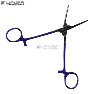 Pinces hémostatiques Kelly à verrouillage en acier inoxydable de qualité supérieure, couleur bleu roi, pour laboratoire dentaire, salle médicale et chirurgie. - Product Image 2