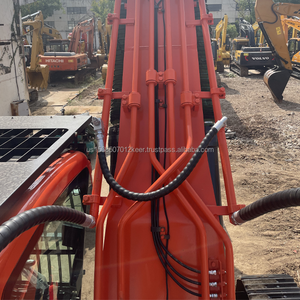 Excavatrice sur chenilles lourde d'occasion Doosan DX340 34 tonnes, moteur Isuzu d'origine, fabrication japonaise, équipement de construction, pompe, modèle 2018-2022 - Product Image 5