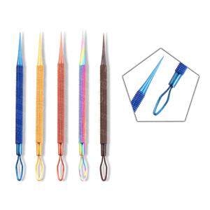 Aguja versátil de acero inoxidable para extraer espinillas, fácil de usar, herramienta multiusos esencial para el hogar, con su propia marca. - Product Image 1