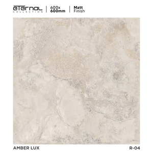 พื้นกระเบื้องพอร์ซเลนแบบด้าน รูปทรงสี่เหลี่ยมจัตุรัส ขนาด 600x600 มม. พัฒนาด้วยพื้นผิวแบบมีชั้นซ้อนและลวดลายที่สมดุล - Product Image 1