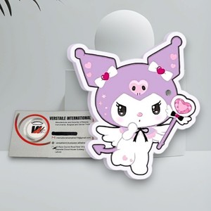 แผ่นต่อขนตาอะคริลิคแม่เหล็ก ลายคุโรมิสีม่วงน่ารัก รูปผีเสื้อและดอกไม้ เป็นมิตรกับสิ่งแวดล้อม รับผลิตแบรนด์ส่วนตัว ขายส่ง - Product Image 5