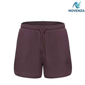 Pantalones Cortos Deportivos de Felpa para Mujer, Cómodos, con Cordón Ajustable - Product Image 1