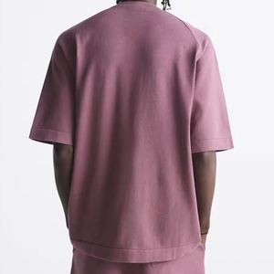 Camiseta de Manga Corta para Hombre, 100% Algodón, Corte Holgado, Estampada, de Alta Calidad, con Logotipo Personalizado, Secado Rápido, Transpirable, Todas las Tallas - Product Image 6